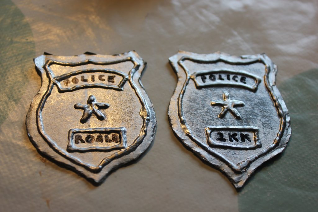 DIY politiebadge